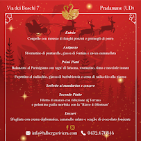 Villa Riviera Albergo Ristorante à Pradamano carte