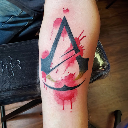 Explore upper arm cover up tattoo ideas, creative tattoo ideas in Tupelo, available at Primal Ink Tattoo Studio