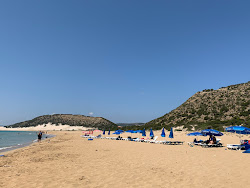 Foto di Golden beach con baia lunga