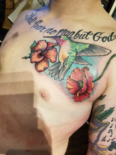 Explore knee surgery tattoo ideas, creative tattoo ideas in Maryville, available at Distinked Tattoo