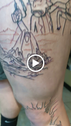 Explore holy tattoo ideas, creative tattoo ideas in Omak, available at Eight of Hearts Tattoo Parlor