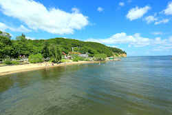 Gdynia-Orlow beach'in fotoğrafı imkanlar alanı