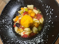 Salade de fruits du Restaurant français La Taverne - Table de caractère - Chasseneuil-du-Poitou - n°1