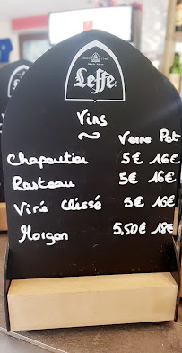 Bistro Saône à Trévoux menu