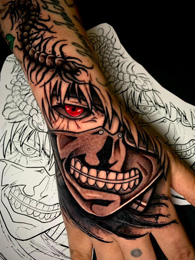 Explore bamboo tattoo ideas, creative tattoo ideas in Greensboro, available at Mew Tattoo