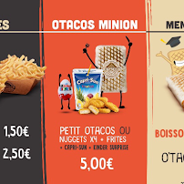 Menu / carte de O'Tacos Paris 20 à Paris