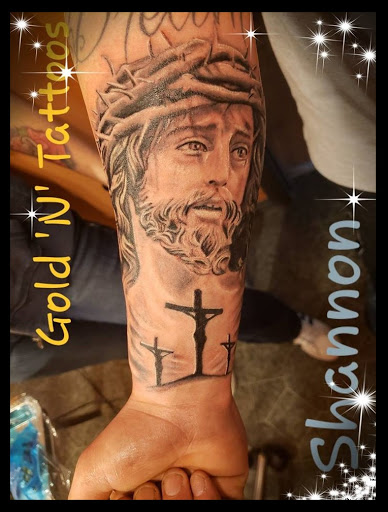 Explore chef tattoo ideas, creative tattoo ideas in Lafayette, available at Gold & Tattoos