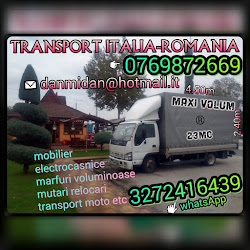 Transport Ialia Romania Colete Mobila Marfuri