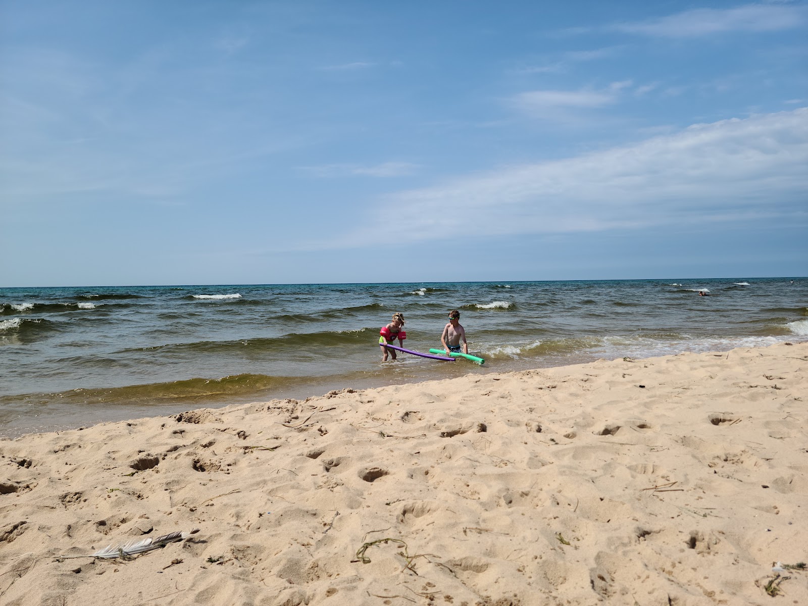 Photo of Ludington State Park Beach with very clean level of cleanliness