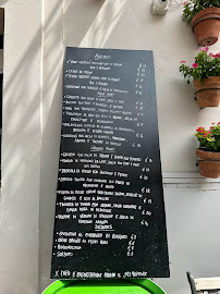 Restaurant Cappero Bistrot à Modica (le menu)