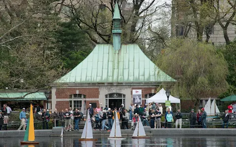 Central Park Model Boat Sailing image