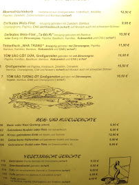 KIM QUY - Asia - Restaurant à Binz menu