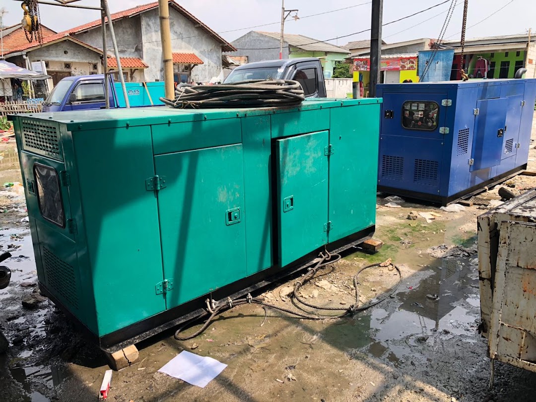 Rental Genset dan ac standing 5pk di jakarta