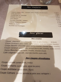 Restaurant Le Tournedos à Lézignan-Corbières menu