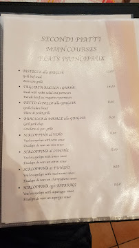 Restaurant de fruits de mer Trattoria Alla Laguna à Mira (la carte)