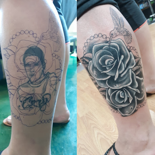 Explore doodle tattoo ideas, creative tattoo ideas in Winston Salem, available at Tattoo Revival