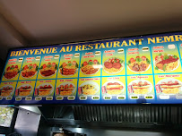 Restaurant Nemrut à Saint-Ouen-sur-Seine carte