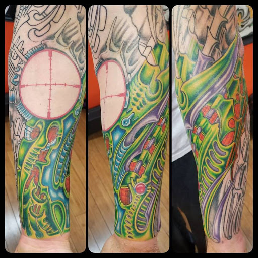 Explore birth flower tattoos ideas, creative tattoo ideas in Columbus, available at Sweet Baby Octane
