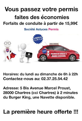 astuces permis location voiture double commande à Paris
