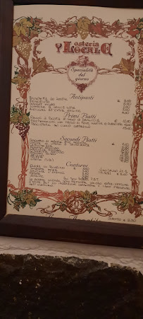 U Locale à Buccheri menu