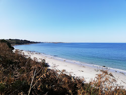 Photo de Plage du Zorn avec rivage droit, long