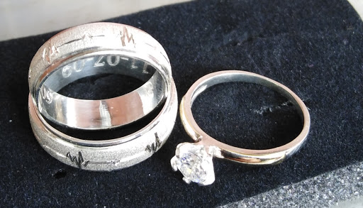Monly joyería anillos de hombre argollas matrimonio arreglos oro plata