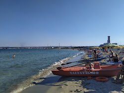 Spiaggia Saline di Priolo'in fotoğrafı düz ve uzun ile birlikte