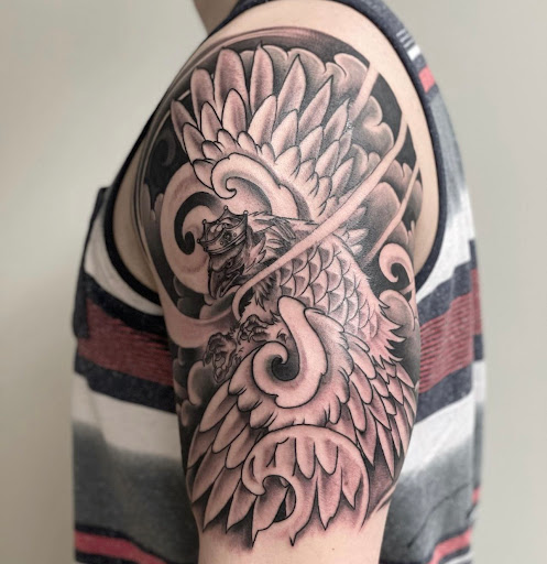 Explore deathly hallows tattoo ideas, creative tattoo ideas in Vienna, available at Vienna Tattoo Studio