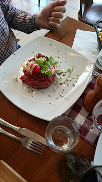 Steak tartare du Restaurant de spécialités alsaciennes Fischerstub à Schiltigheim - n°10