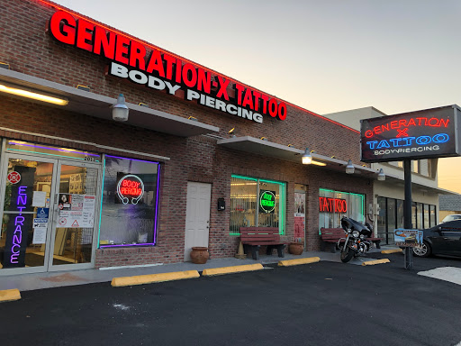 Tattoo Shop «Generation X Tattoo and Body Piercing Studio», reviews and photos, 2010 S Atlantic Ave, Daytona Beach, FL 32118, USA