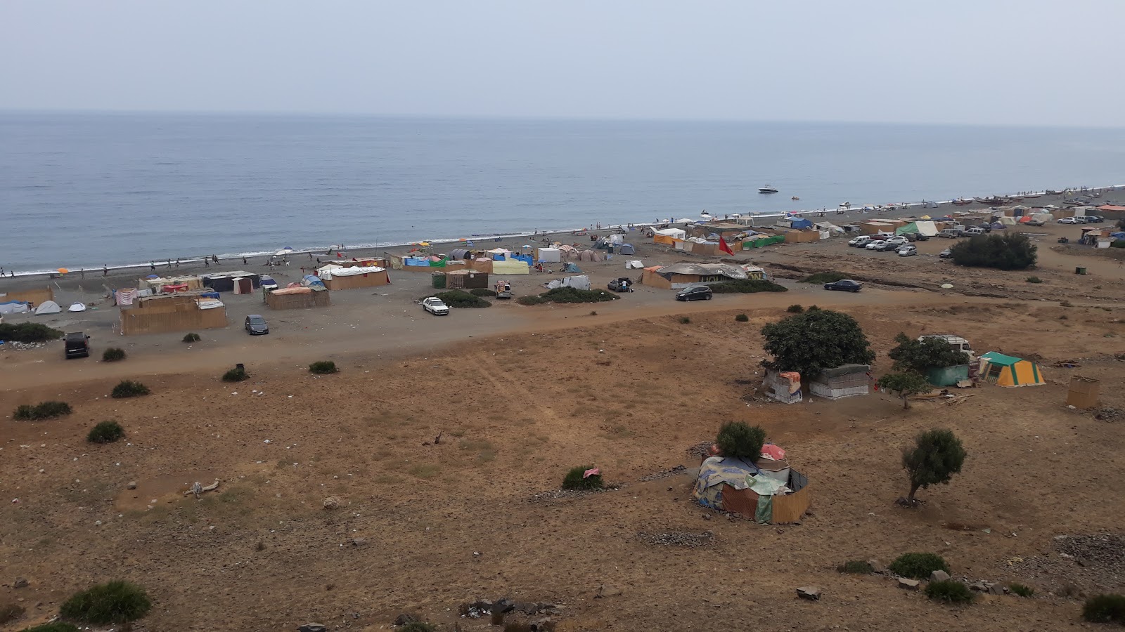 Fotografie cu Plage Beni Baroun amplasat într-o zonă naturală