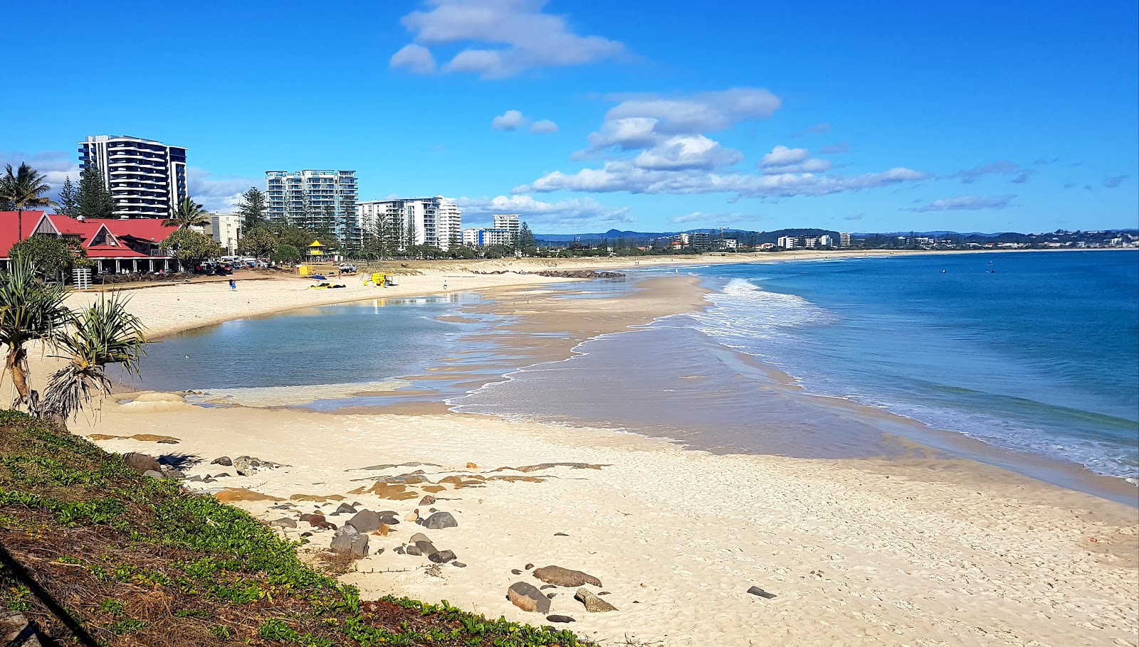 Photo of Kirra Beach with bright fine sand surface