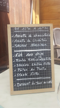 Menu du Le Maxime à Agde