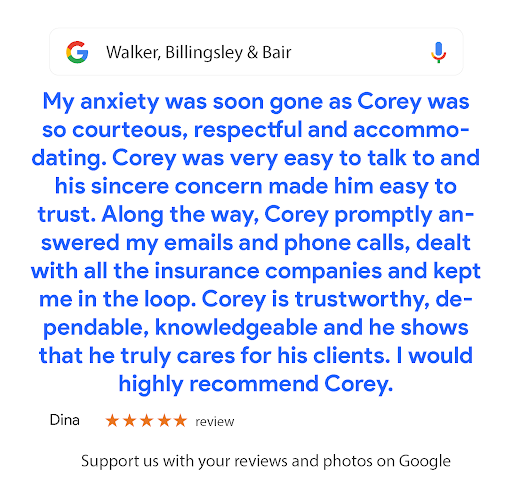 General Practice Attorney «Walker, Billingsley & Bair», reviews and photos