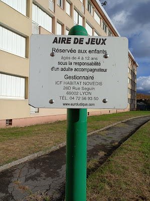 Aire de jeu à Grenoble