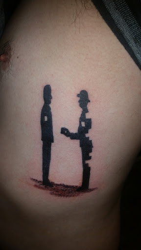Explore book lovers tattoo ideas, creative tattoo ideas in Odessa, available at Little Dragon Tattoos Studio