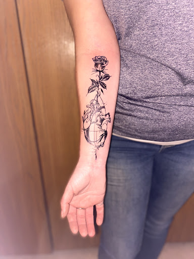 Explore hammerhead shark tattoo ideas, creative tattoo ideas in Stevens Point, available at Against All Odds Tattoo