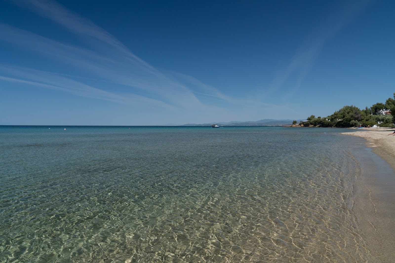 Foto av Elia beach med rymlig strand