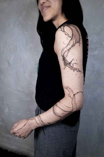 Explore hot female tattoo ideas, creative tattoo ideas in Los Angeles, available at Ethos Art Haus Tattoo
