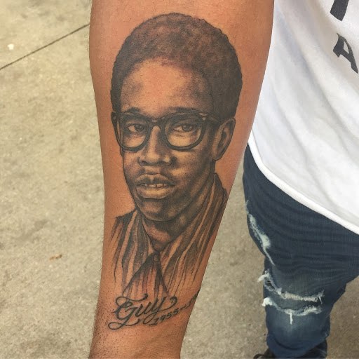 Explore cancer tattoo ideas for men, creative tattoo ideas in Cleveland, available at Red Lion Tattoo Cleveland