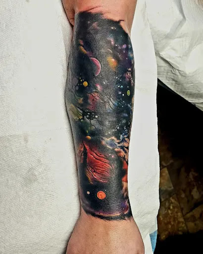 Explore firefly tattoo ideas, creative tattoo ideas in Billings, available at Sovereign Tattoo