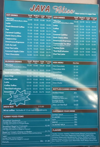 Coffee Shop «Java Bliss», reviews and photos, 4907 Auburn Blvd, Sacramento, CA 95841, USA