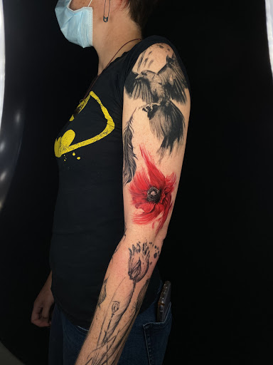 Explore energy tattoo ideas, creative tattoo ideas in Chapel Hill, available at Durham Tattoos