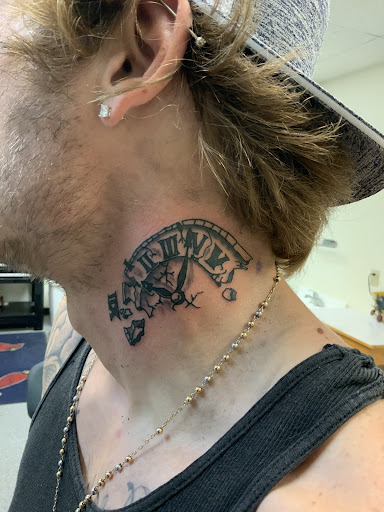Explore men's inner bicep tattoo ideas, creative tattoo ideas in Valley Park, available at Full Spectrum Tattoo