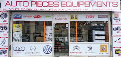 Auto Pieces Equipements à Les Pavillons-sous-Bois