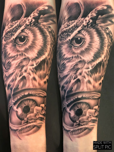 Explore engagement ring tattoo ideas, creative tattoo ideas in Junction City, available at New Era Tattoo Studio