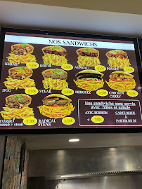Menu / carte de Restaurant Snack Show à Nangis