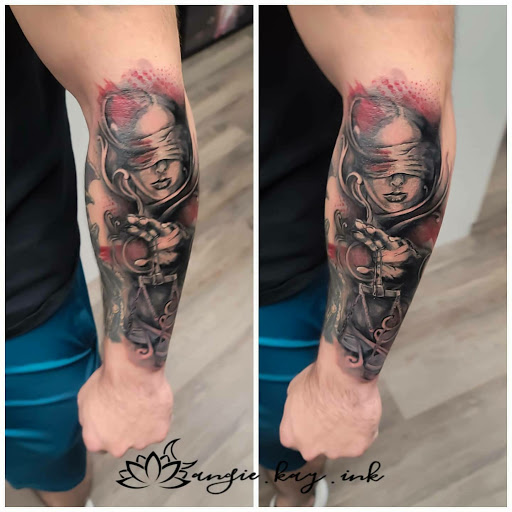 Explore mother son and daughter tattoo ideas, creative tattoo ideas in Casper, available at Luna & Lotus Amethyst Ink Angie Kay