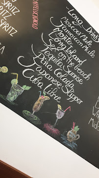 Menu / carte de Caffe` Lucignolo à Tirano