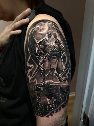 Find simple sun tattoo ideas for your next unique tattoo in Fond Du Lac at Underground Ink